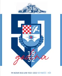 Naslovnica monografije NK Hajduk Vela Luka 1932 – 2022
