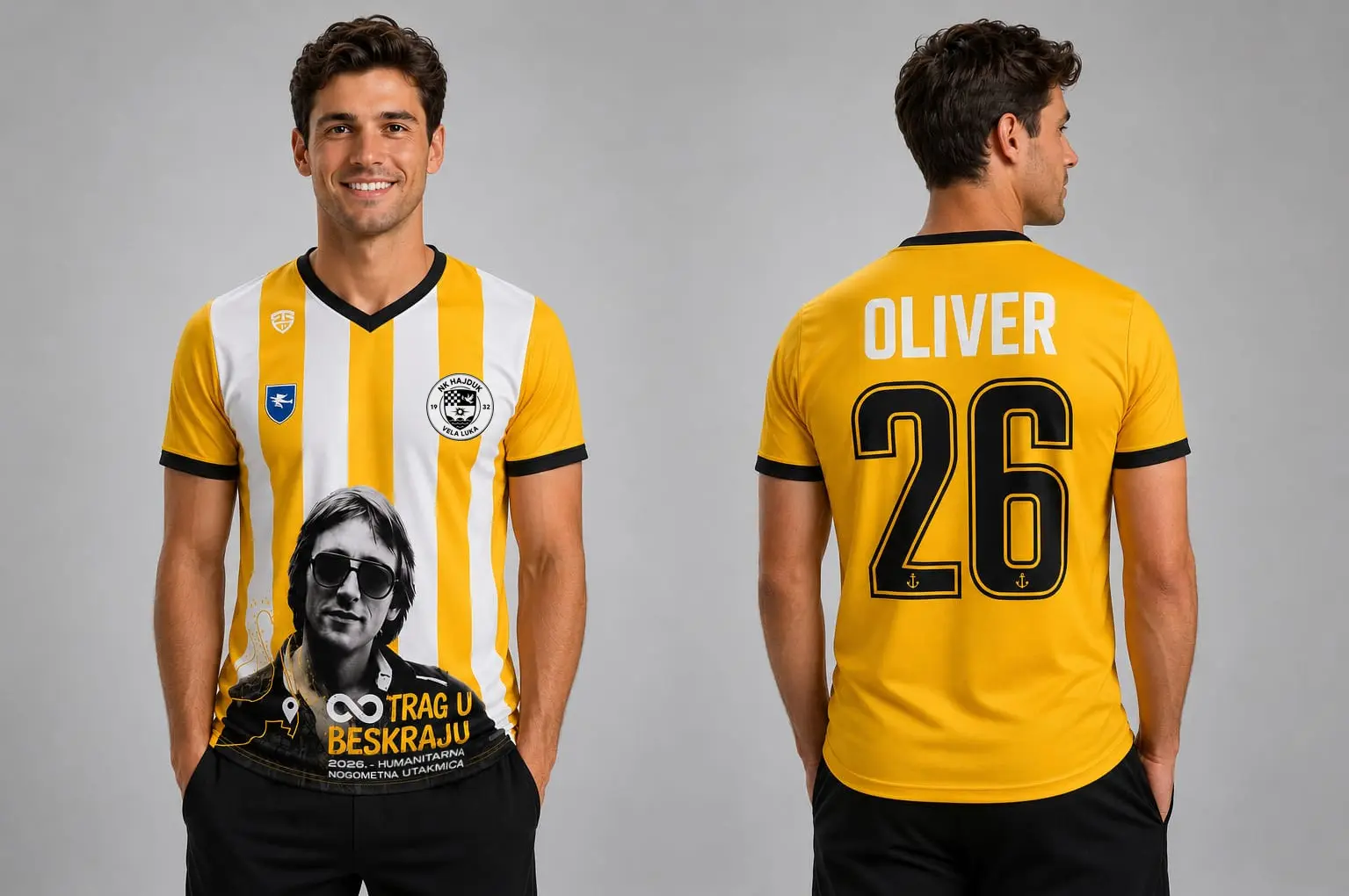 "Trag u beskraju" Jersey — Yellow