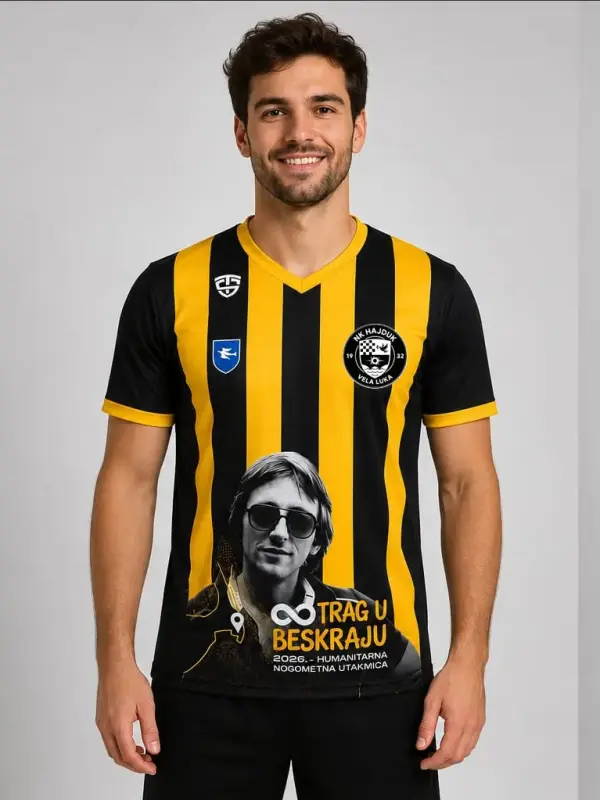 "Trag u beskraju" Jersey — Black