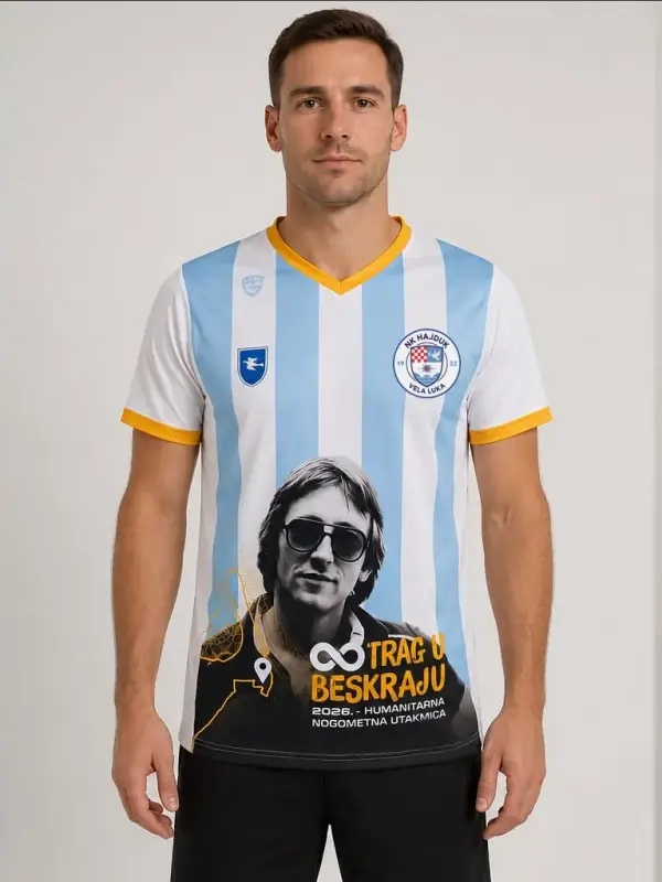 "Trag u beskraju" Jersey — White