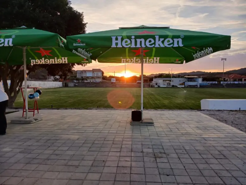 Nova fan zona na Močnom Lazu postala središte druženja ljubitelja nogometa — fotografija 3